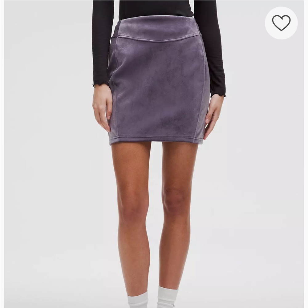 Lululemon Scuba High Rise Mini Skirt